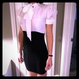 Bebe Satin High Waste Dress, Brand new, Size S